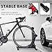 Acdet Foldable Vertical & Horizontal Bike Rack - Space-Saving Floor Bike Stand for Garage/Indoor Storage, Tool-Free Assembly Fits 24