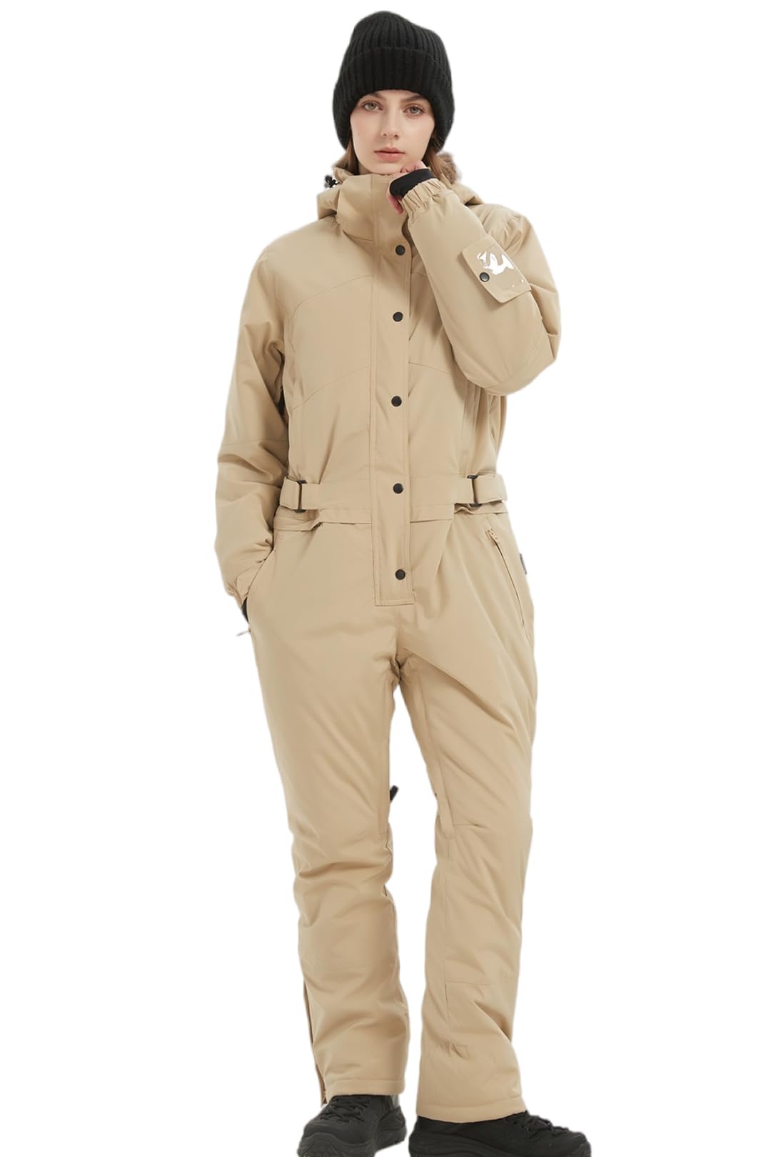 Womens One Piece Ski Suit Colorful Snowboard