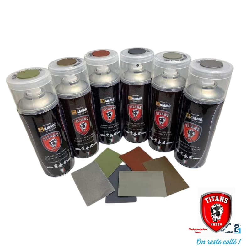 Titans Hobby spray by Colle.21: Titans hobby color Transparent Matt Varnish Référence, Titans Hobby TTH110