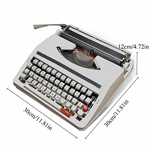 Manuale Macchina da Scrivere Retro Portatile per la Scrittura nostalgica Esperienza di Progettazione Tradizionale per Gli Appassionati Ufficio Home