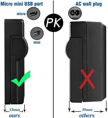Miniatura 4 de Cargador de batería micro USB para cámara digital Nikon Coolpix P900 P900s S810c