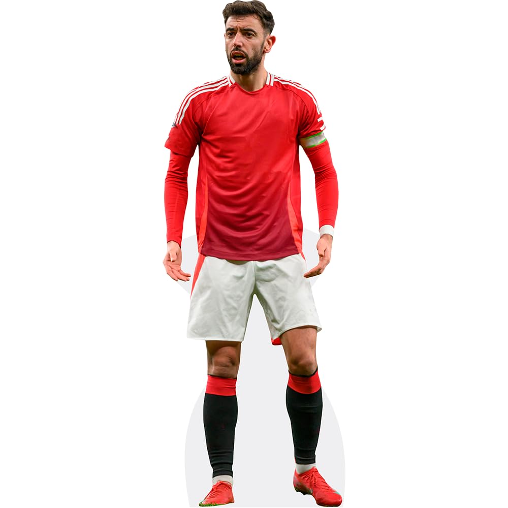 Bruno Fernandes (Red Outfit) Life Size Cutout