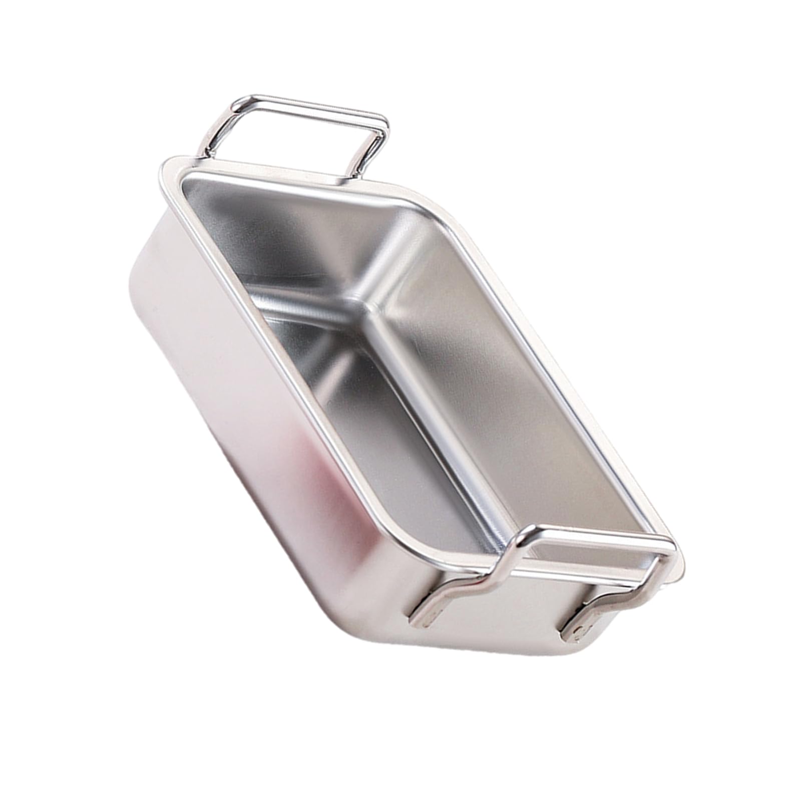 HGENAHGTF Rectangle Oven Tray for Casserole Bread Pizza Stainless Steel Deepen Roasting Pan with Portable Handle Kitchen Accessories Rectangle Cake Tin
