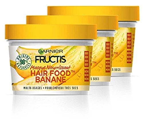Garnier Fructis Masque Nourrissant Hair Food Banane - Lot de 3