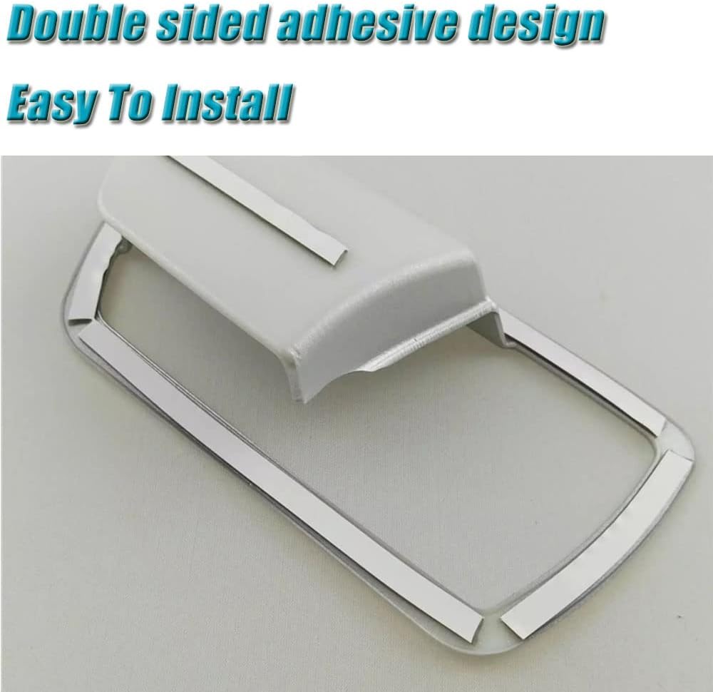BOYUER for Toyota RAV4 2013-2018 4PCS Car Inner Door Handle Bowl Frame Cover Trim Interior Decoration Accessories (Red)