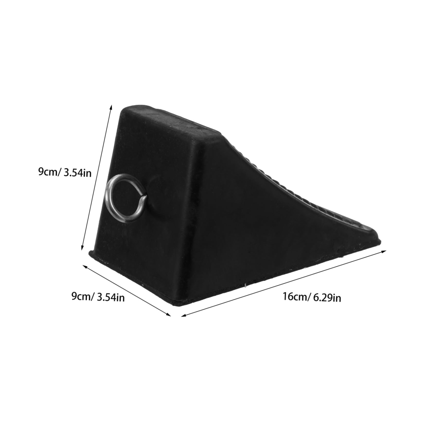 Abaodam 2 Calzos De Goma Para Neumáticos Bloques De Rueda Para Coches Bloques De Aparcamiento Topes De Rueda Topes De Aparcamiento Resistentes