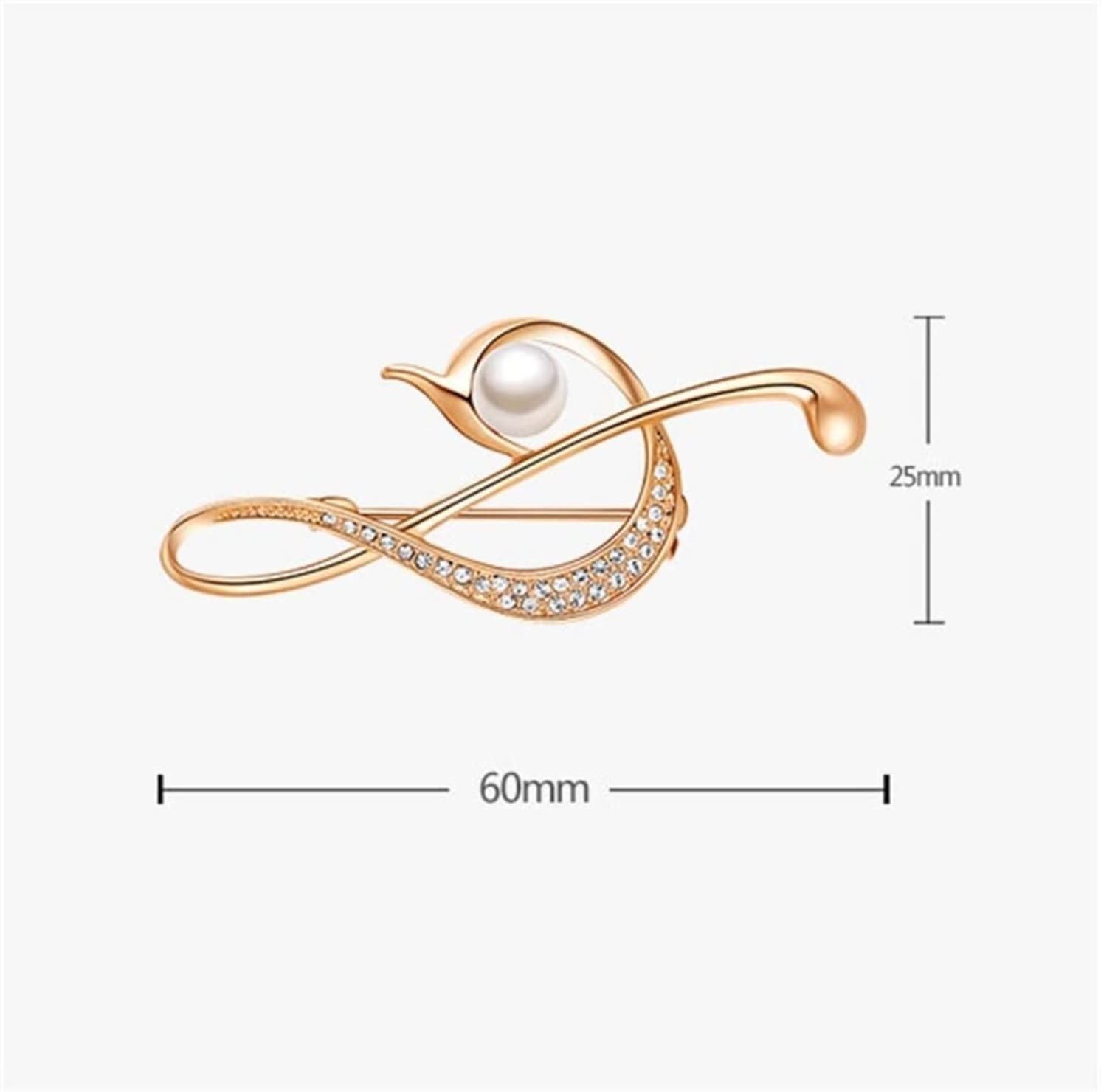 VVABRA Spilla Gioiello Spilla con Nota Musicale Creativa Spilla da Cappotto Squisita da Donna Accessori per Abbigliamento Spille per Abiti Banchetto