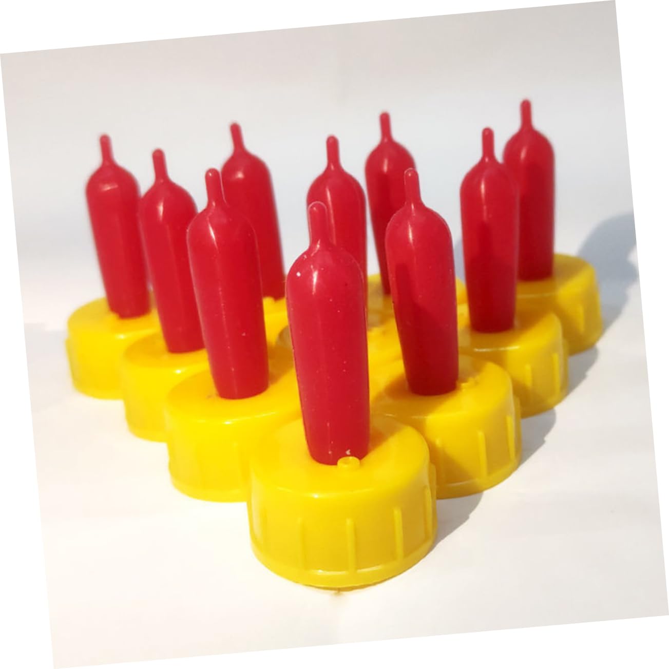 BESTonZON 12pcs Lamb Feeder Nipples for Sheep and Goat Silicone Pacifiers for Nursing Bottle Animal Feeding Accessories for Farm Use image 3 of 9 B0FD8VT5F3