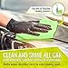Bugslide Microfiber Mesh X-Treme Cleaning Cloth - Cleans and Polishes all Vehicle Surfaces without Scratching, Waffle Weave for Extra Cleaning Power, Use with all Bugslide Cleaning Products