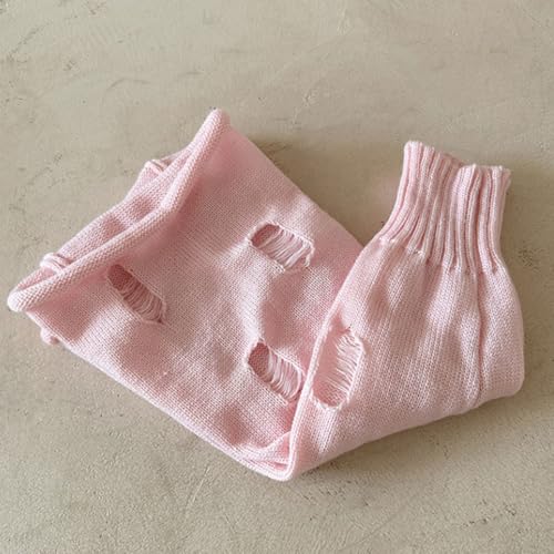 Leg Warmers for Women Kawaii Leg Warmers for Girls Y2k Harajuku Baggy Ripped Leg Warm Socks Long Boot Socks Goth Accessories2