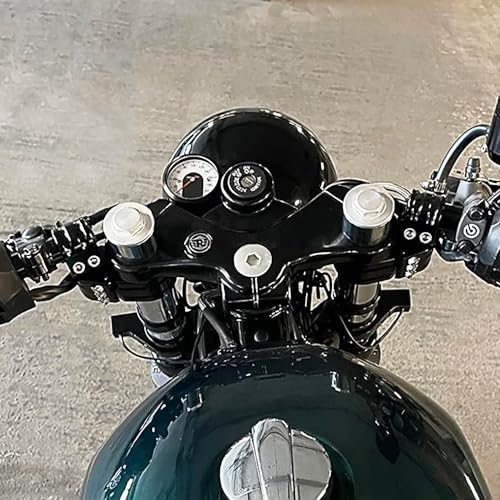 Xitomer MCOH0150 50Mm Motorcycle Cnc Adjustable Handlebar Clip-On Handle Bar Raiser Universal Fit thumb #2