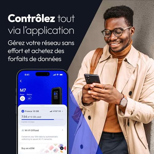 Netgear NIGHTHAWK M7 5G MOBILE HOTSPOT - vue 9