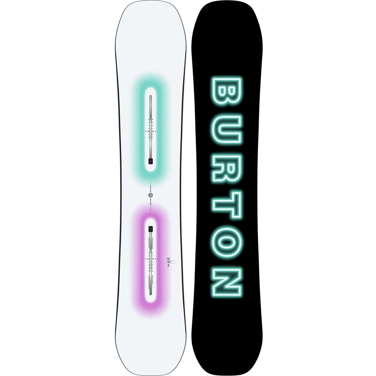Amazon.com : Men's Burton Custom Camber Snowboard, 154Wcm, Glow