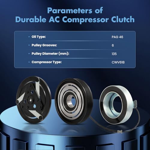 Image of ECCPP A /C Compressor Clutch 1996-2001 for Nissan Maxima 3.0L