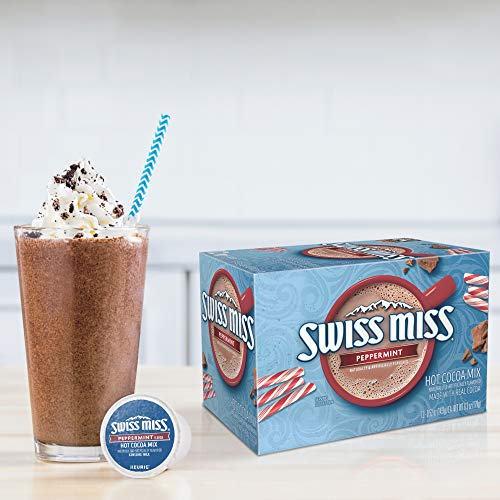 Swiss Miss Peppermint Chocolate Hot Cocoa, Keurig K-Cups, 32 Count #TOP1