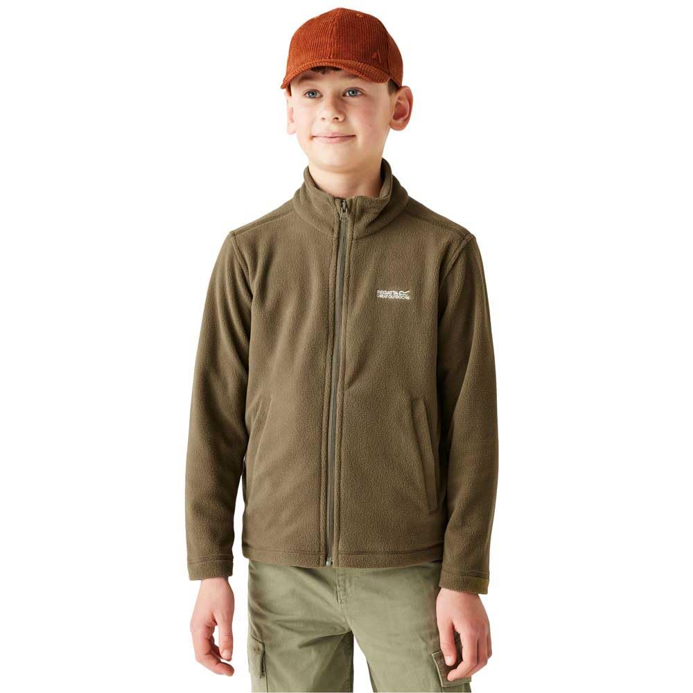 Regatta - King II - Full Zip Walking Fleece - 3-4 Years - Olive