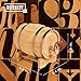 Refinery Miniature Wood Whiskey Barrel Dispenser 800 ml/27 fl oz Volume, for Serving and Entertaining, Table Home Accent Display & Storage of Spirits, Liquors (Standard version)