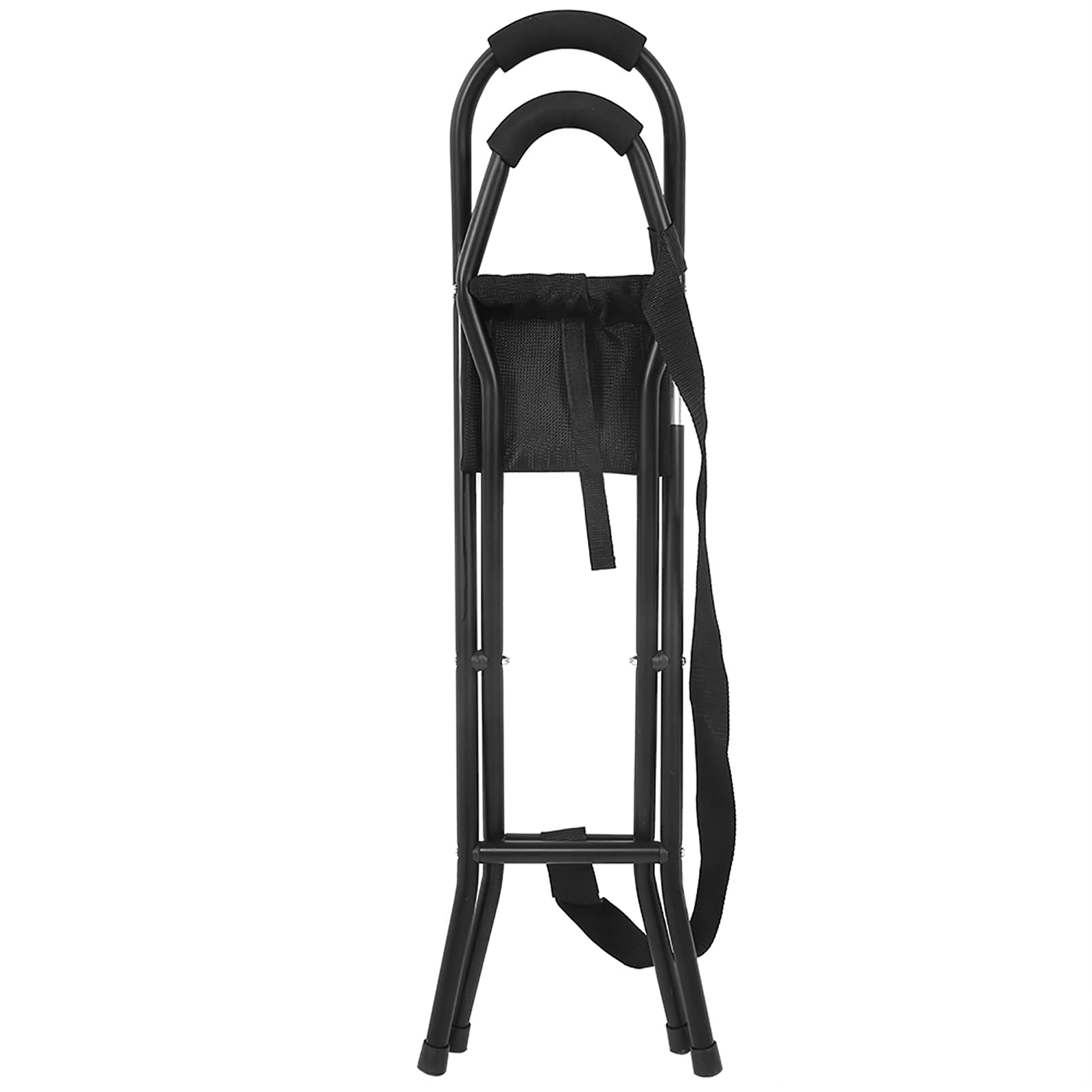 Bastón con Asiento, Silla Bastón Plegable Portátil, Sillas Bastón Plegables para Adultos, Bastones con Asiento para Hombres y Mujeres, Bastón y Taburete de Doble Uso para Personas