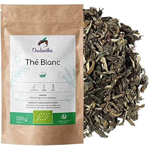 ChaBioThé Té blanco natural BIO 200g Cover