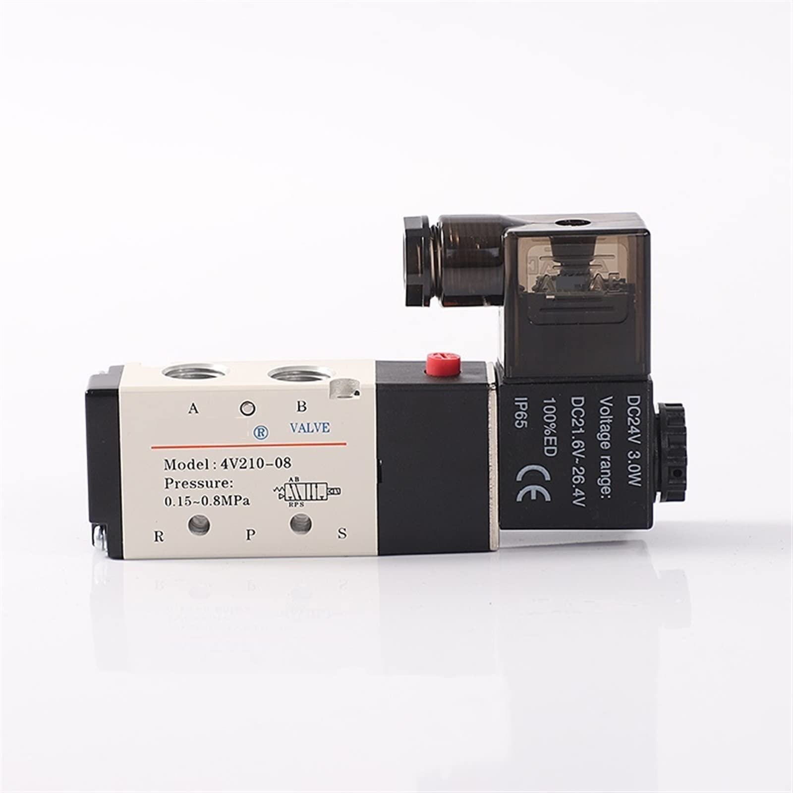 CHULKJFX Pneumatic Solenoid Valve 4V210-08 4V310-10 4V110-06 4V410-15 1Pcs(4v110-m5 Ac220)