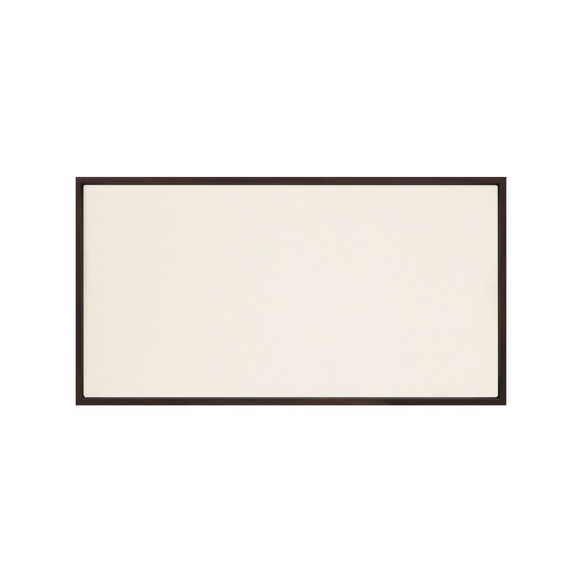 Pixy Canvas Floater Frame 15x30 Inch For 1.5" Deep Canvas - Dark Walnut, Landscape