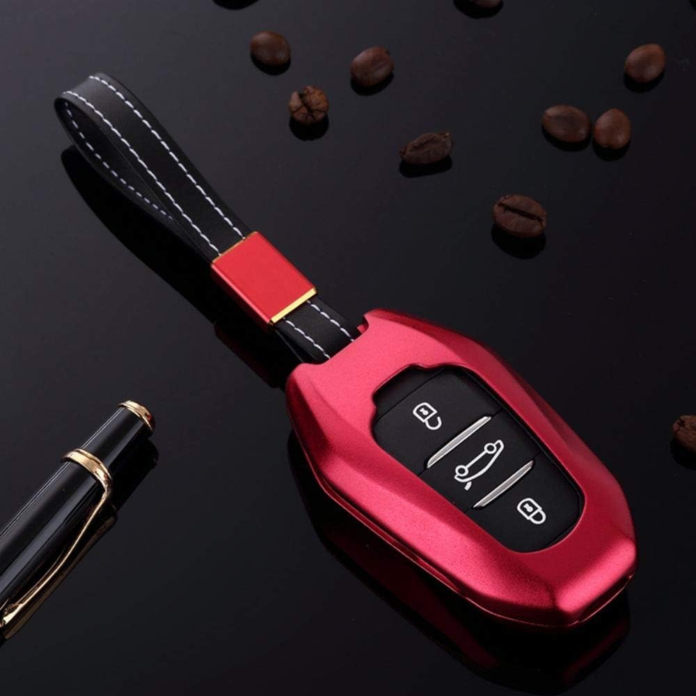 JNXEHQC Auto parts aluminum key case. For Peugeot 4008 DS6 DS5 301 Key case