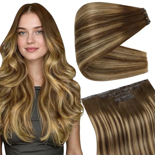 Full Shine Butterfly Weft Hair Extensions 20 In 100 G