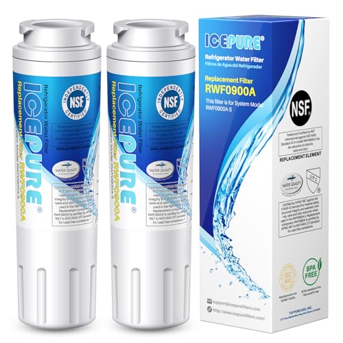 ICEPURE UKF8001 Replacement for Whirlpool Filter 4, Everydrop EDR4RXD1, FMM-2