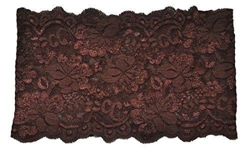 Zaffron Women's Lace Under Hijab Headband Brown