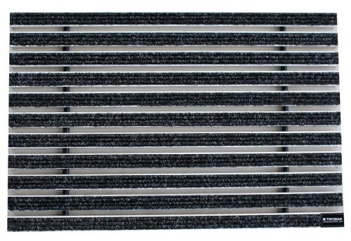 Preisvergleich Produktbild Trobak Schuhabstreifer 100 x 50 anthrazit Rips