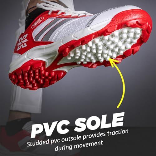Image of Vector X Blast-7.0 Stud Cricket Shoes, Synthetic Upper, Rubber Outsole, Designed to Elevate Your Game to New Heights Power, Precision, and Comfort