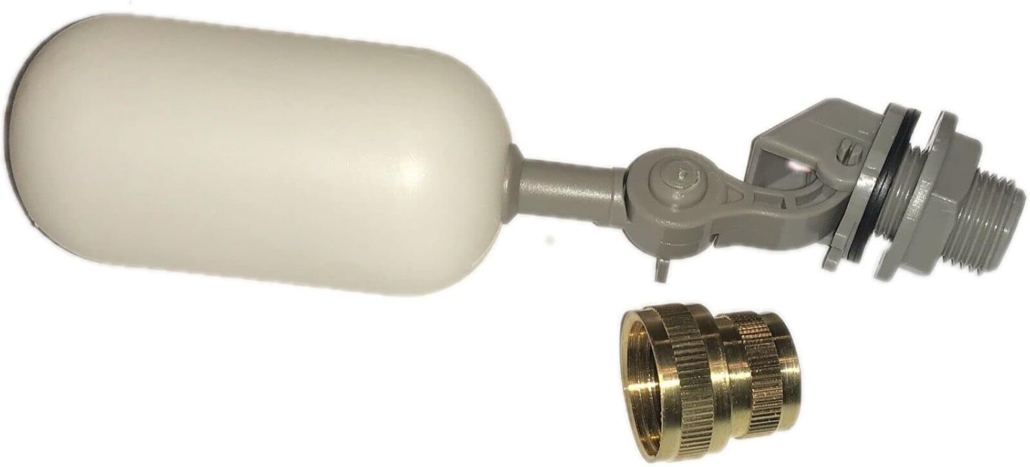 1/2" Adjustable Float Valve with Brass Garden Garden Hose