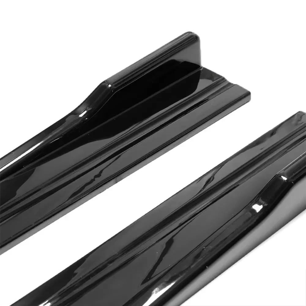 8 sztuk 2.2m rozgałęźniki Winglet wargi boczny spoiler pasuje do Benz klasa CS W223 W206 C220 C200 C300 S450 Spojler na tylne skrzydło tylny spojler(Carbonfiber 2m)