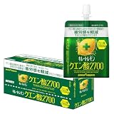 キレートレモン クエン酸2700ゼリー 165g ×6個 ［機能性表示食品］レモン レモン果汁 ブドウ糖 ゼリー飲料 パウチゼリー 疲労感軽減 1日分のビタミンC ポッカサッポロ