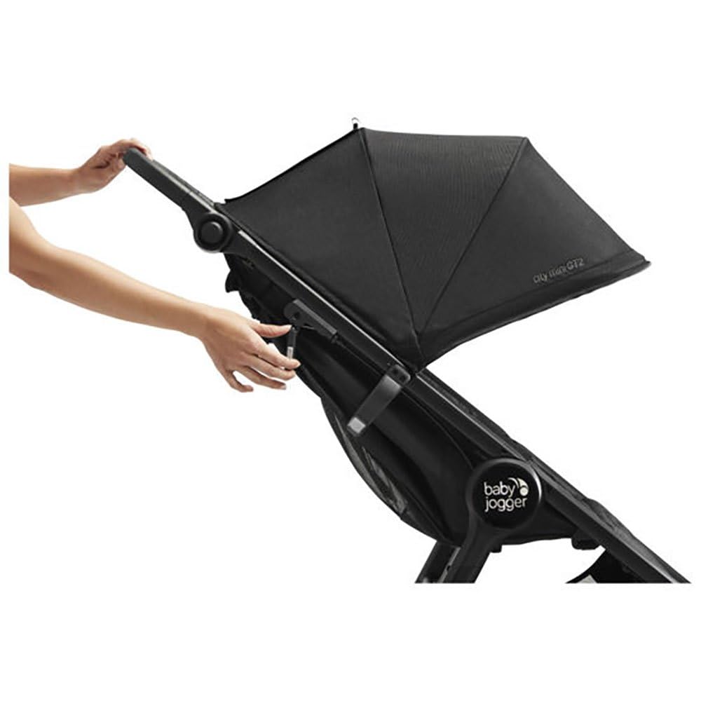Baby Jogger City Mini GT2 - Cochecito de bebé ligero con suspensión en las cuatro ruedas para cualquier terreno, cochecito pequeño plegable rápidamente con una mano, color verde