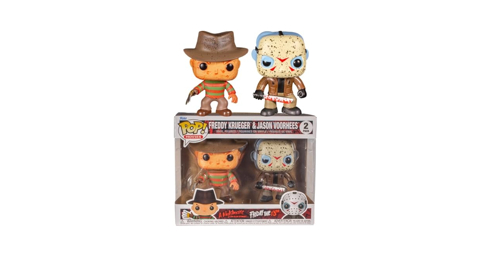 Amazon.com: Funko POP! Movies 2 Pack Freddy Krueger & Jason