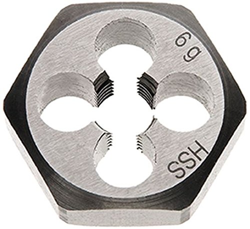 Bohrcraft 42081100012 BOC-42081100012 Sechskant Schneidmuttern DIN 382 HSS-G, G 1/2" x 14 Unibox, 1 Stück, 1 V, Zoll