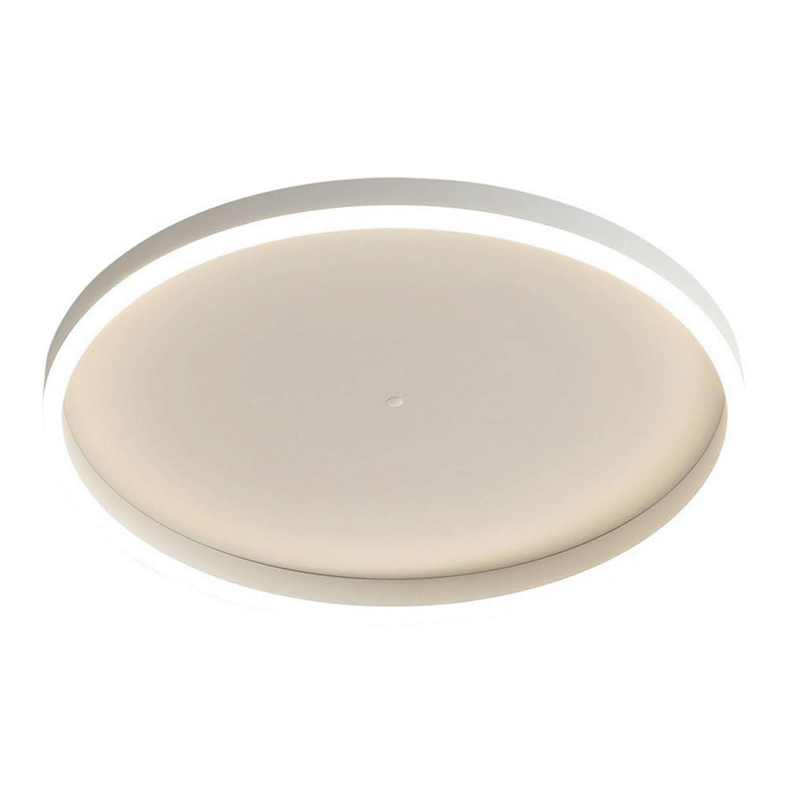BKEKM Ultra Thin Ceiling Light,3000K 4000K 6000K Dimmable Round Ceiling Lamp,40cm/50cm Flush Mount LED Ceiling Lighting Fixture(50cm)