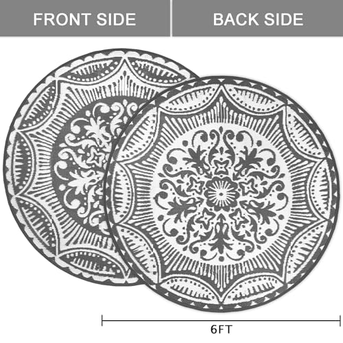 Tapis de tente de camping imperméable pour isoler le sol du balcon gris