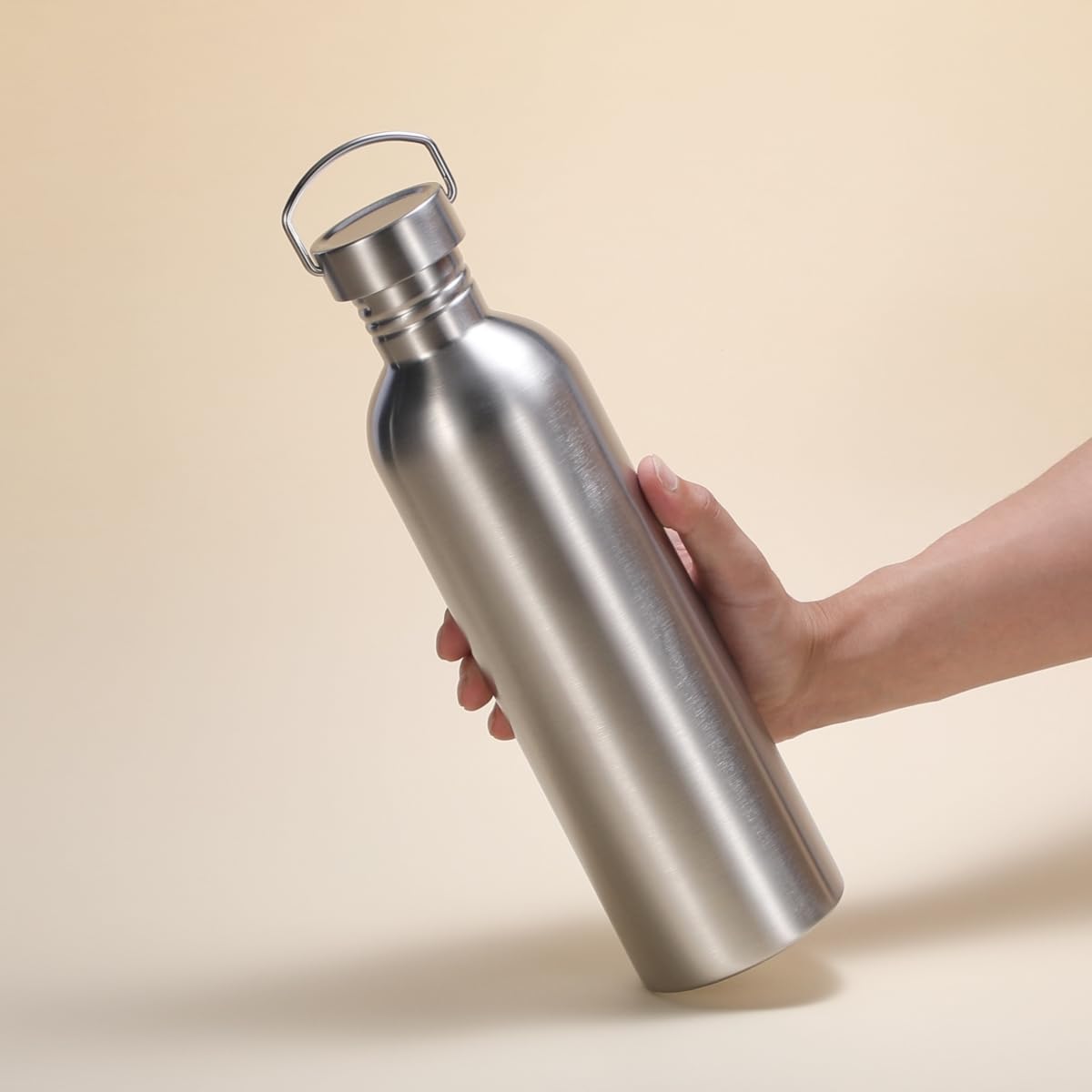 Amazon.com: CDJ 25 oz Single Walled Stainless Steel Leak Proof