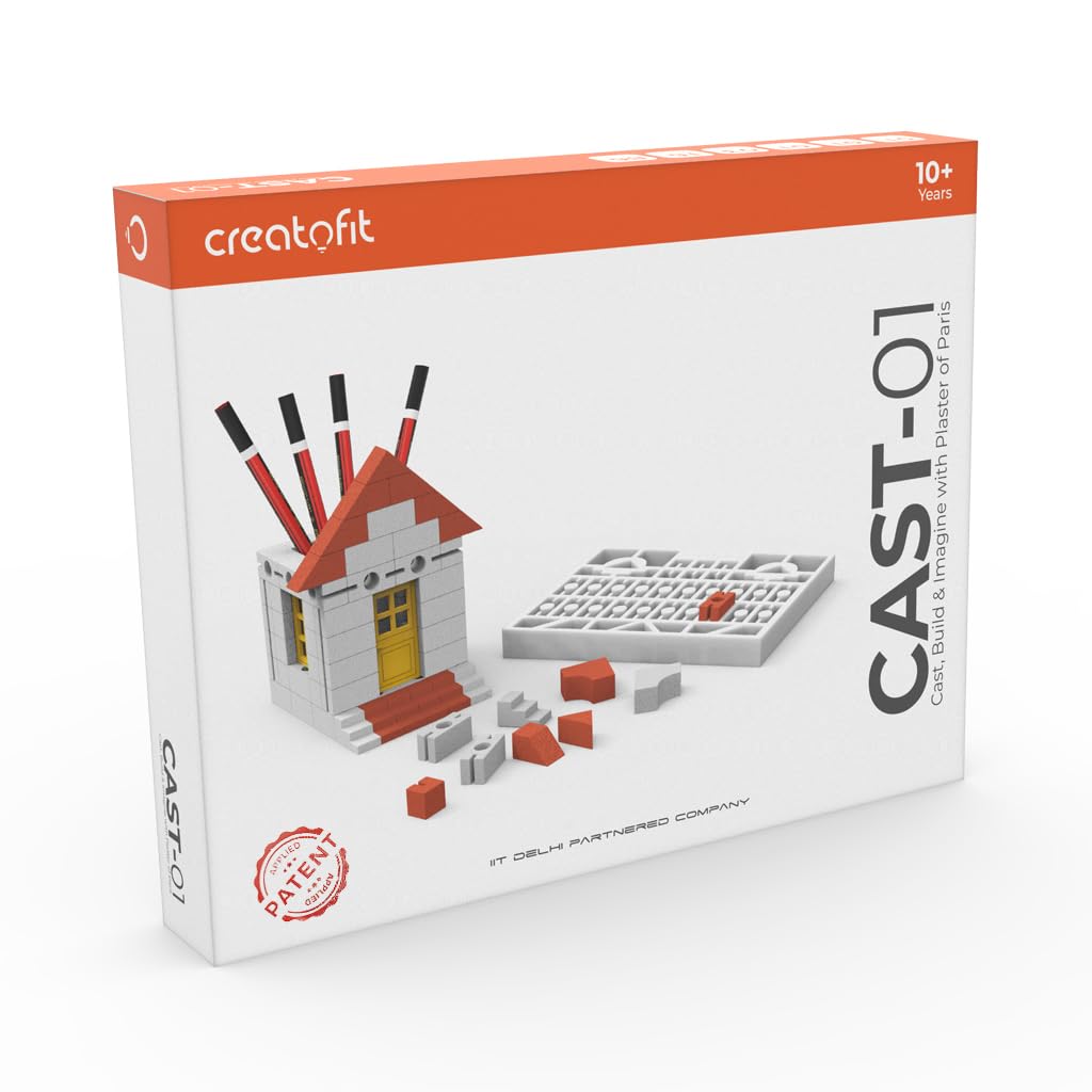 CAST-01, Plaster of Paris Building kit to Explore, Build, Innovate-picture-25