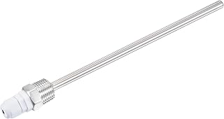 uxcell 8mm Dia G1/2 Thermowell Weldless Stainless Steel 201 200mm Length for Beer Fermenter