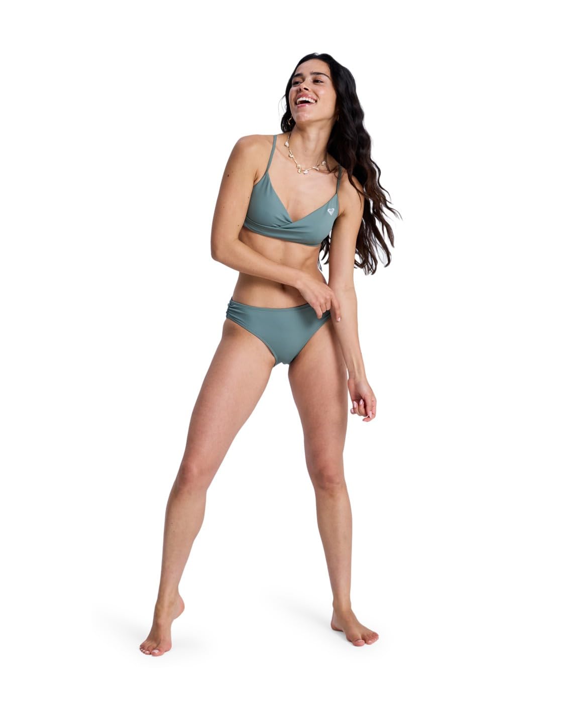 Roxy SD Essentials Wrap Bra Maillot de Bain Mujer (Pack de 1)
