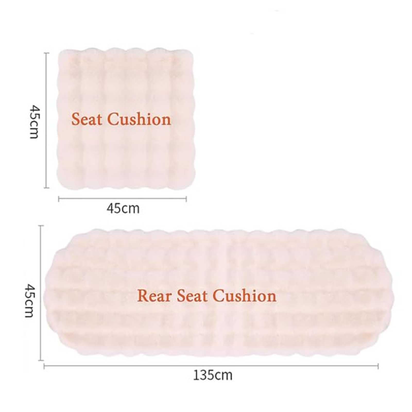 Juego de Fundas de Asiento para LINCO Navigator(with armrest) 2018-2023, 3 Piezas Cálida Piel Protector Suave para Asientos Delanteros y Trasero,Grey