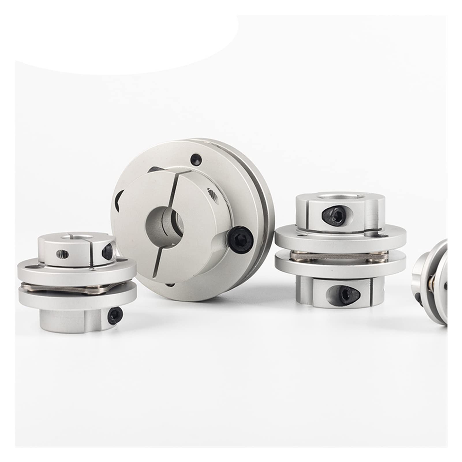 SSIMOO 8mm/9mm/10mm/11mm/12mm/14mm/15 mm/16 mm Stufener Scheibenflansch -Kupplung Kupplung Flexibler Servomotoranschlusshülle D44L34 Kindly (Size : 9mm-16mm)