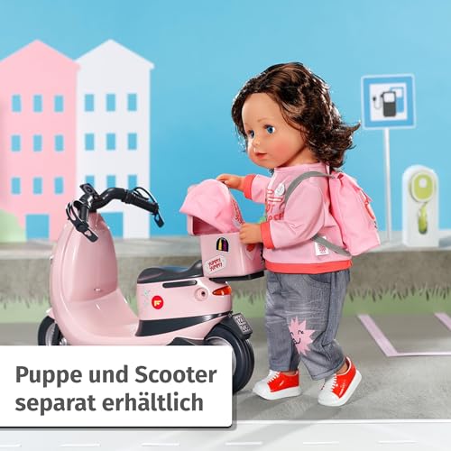 Baby Born Snack Shop Outfit 43cm, Outfit mit Cap, Schuhen und Rucksack für 43cm Puppen, 835944 Zapf Creation