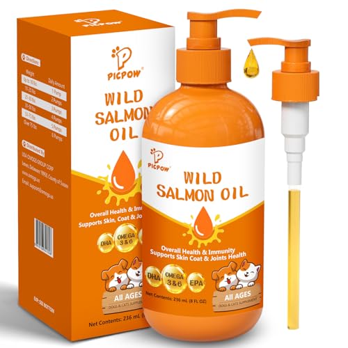 PICPOW Wild Alaskan Salmon Oil