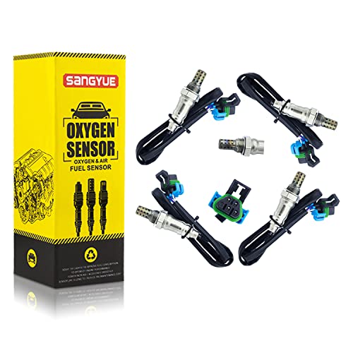 Sensor de Oxígeno para Motor V6 Chevrolet y Buick 4 Piezas
