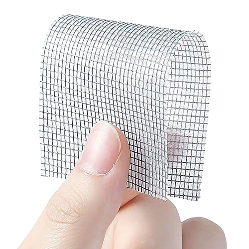 Mellroom Window Screen Repair Kit Tape, Grey Adhesive Waterproof Fiberglass Mesh Patch Covering 2 Inches X 80 Inches Wire Mesh For Screen Window And Screen Door Tears Holes #TOP6