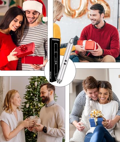 Encendedor eléctrico recargable USB MEIRUBY plateado miniatura 7